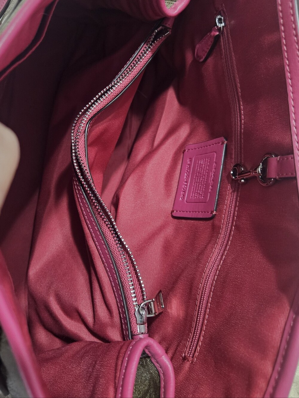 Coach Brown Signature Shoulder Bag  and Wallet - Picture 6 of 12
